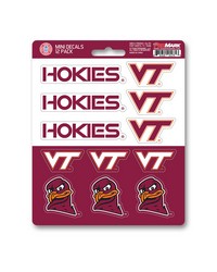 Virginia Tech Hokies Mini Decal 12-pk by   