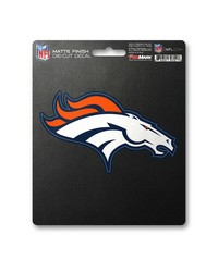 Denver Broncos Matte Decal by   