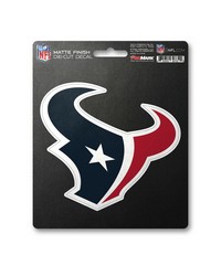 Houston Texans Matte Decal by   