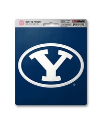 BYU Cougars Matte Decal by   