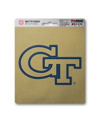 Georgia Tech Yellow Jackets Matte Decal by   