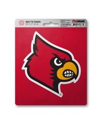 Louisville Cardinals Matte Decal by   