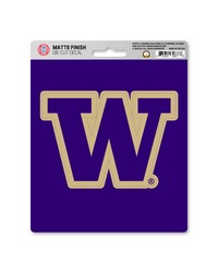 Washington Huskies Matte Decal by   