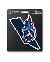 Tennessee Titans State Shape Decal by   