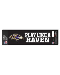 Baltimore Ravens Team Slogan Decal by   