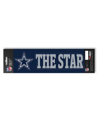 Dallas Cowboys Team Slogan Decal by   