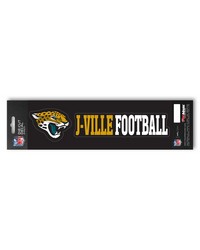 Jacksonville Jaguars Team Slogan Decal by   