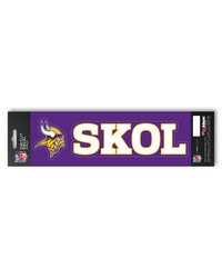 Minnesota Vikings Team Slogan Decal by   