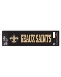 New Orleans Saints Team Slogan Decal by   