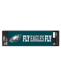 Philadelphia Eagles Team Slogan Decal by   