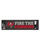 Fan Mats  LLC Tampa Bay Buccaneers Team Slogan Decal Red & Gray