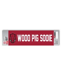 Arkansas Razorbacks Team Slogan Decal by   