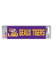 LSU Tigers Team Slogan Decal by   