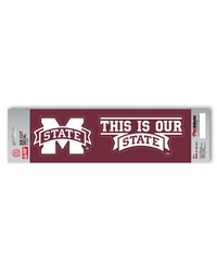 Mississippi State Bulldogs Team Slogan Decal by   