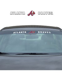 Atlanta Braves Windshield Decal by   