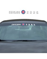 Chicago Cubs Windshield Decal by   