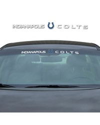 Indianapolis Colts Windshield Decal by   