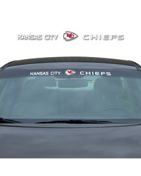 Kansas City Chiefs Windshield Decal by   