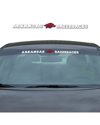 Arkansas Razorbacks Windshield Decal by   