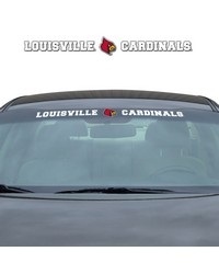 Louisville Cardinals Windshield Decal by   