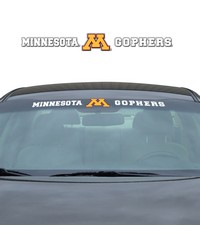 Minnesota Golden Gophers Windshield Decal by   