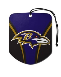 Baltimore Ravens Air Freshener 2-pk by   