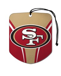 San Francisco 49ers Air Freshener 2-pk by   