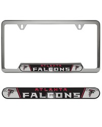 Atlanta Falcons Embossed License Plate Frame by   