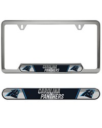 Carolina Panthers Embossed License Plate Frame by   