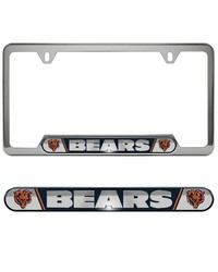 Chicago Bears Embossed License Plate Frame by   