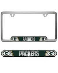 Green Bay Packers Embossed License Plate Frame by   