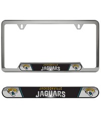 Jacksonville Jaguars Embossed License Plate Frame by   