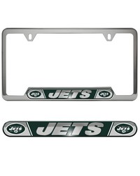 New York Jets Embossed License Plate Frame by   