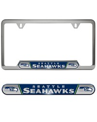 Seattle Seahawks Embossed License Plate Frame by   