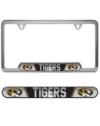 Missouri Tigers Embossed License Plate Frame by   