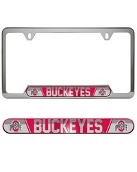 Ohio State Buckeyes Embossed License Plate Frame by   