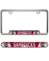 South Carolina Gamecocks Embossed License Plate Frame by   