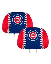 Chicago Cubs Printed Headrest Cover by   