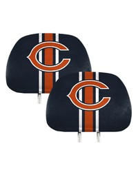 Chicago Bears Printed Headrest Cover by   