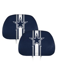 Dallas Cowboys Printed Headrest Cover by   