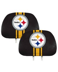 Pittsburgh Steelers Printed Headrest Cover by   