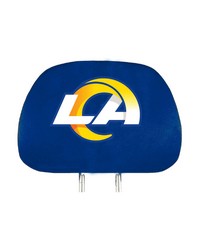 Los Angeles Rams Printed Headrest Cover by   