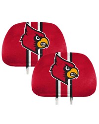 Louisville Cardinals Printed Headrest Cover by   