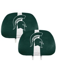 Michigan State Spartans Printed Headrest Cover by   