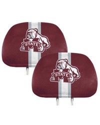 Mississippi State Bulldogs Printed Headrest Cover by   