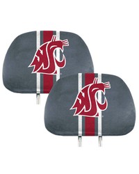 Washington State Cougars Printed Headrest Cover by   