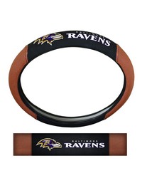 Baltimore Ravens Sports Grip Steering Wheel Cover by   