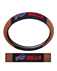 Buffalo Bills Sports Grip Steering Wheel Cover by   