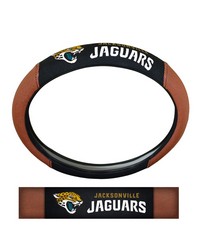 Jacksonville Jaguars Sports Grip Steering Wheel Cover by   