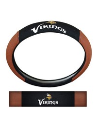 Minnesota Vikings Sports Grip Steering Wheel Cover by   